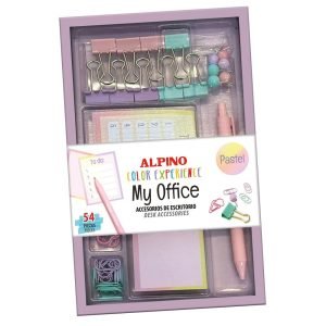 SET ALPINO COLOR EXPERIENCE ACCESORIOS OFICINA PASTEL
