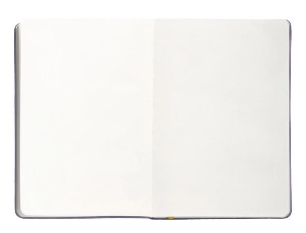 CUADERNO TAPA BLANDA ANTARTIK A5 HOJAS LISAS MORADO Y AMARILLO - Imagen 3