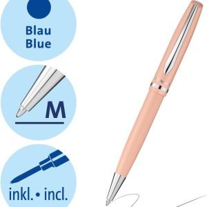 BOLÍGRAFO PELIKAN JAZZ PASTEL ALBARICOQUE TINTA AZUL