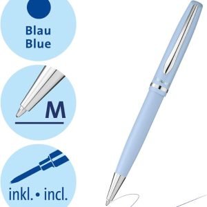 BOLÍGRAFO PELIKAN JAZZ PASTEL AZUL TINTA AZUL