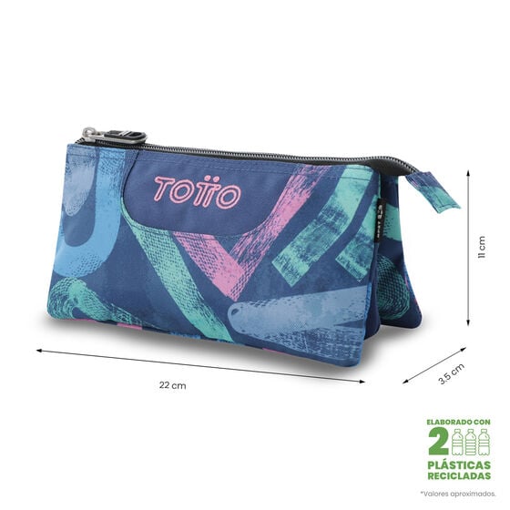 ESTUCHE TOTTO TRIPLE ROOMIN - Imagen 4