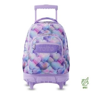 MOCHILA TOTTO ESCOLAR CARRO FIJO KORY