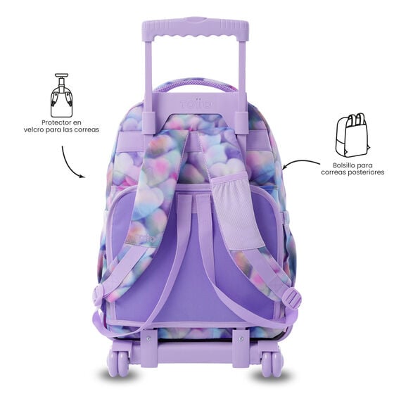 MOCHILA TOTTO ESCOLAR CARRO FIJO KORY - Imagen 4
