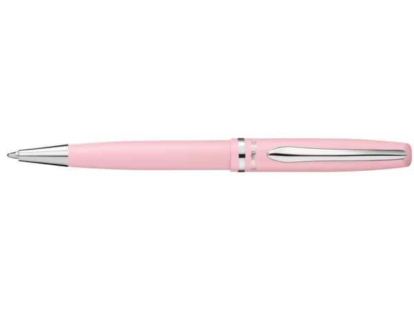 BOLÍGRAFO PELIKAN JAZZ PASTEL ROSA TINTA AZUL - Imagen 2