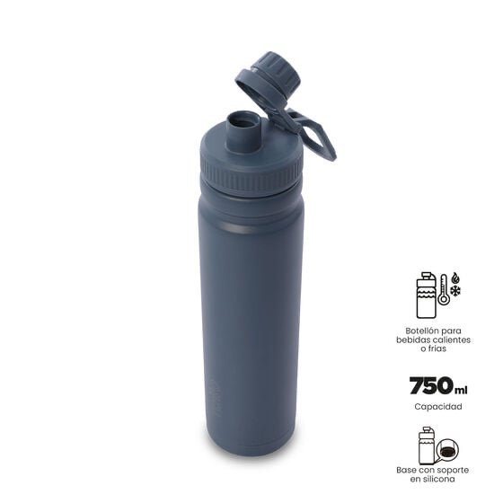 BOTELLA TOTTO ISOTÉRMICA 750ML AZUL MARINO - Imagen 2