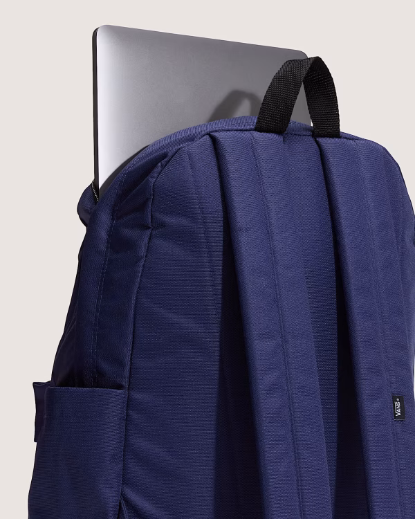 MOCHILA VANS OLD SKOOL DROP V AZUL MARINO - Imagen 2