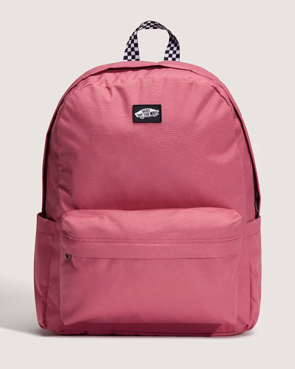 MOCHILA VANS OLD SKOOL CUADROS ROSA