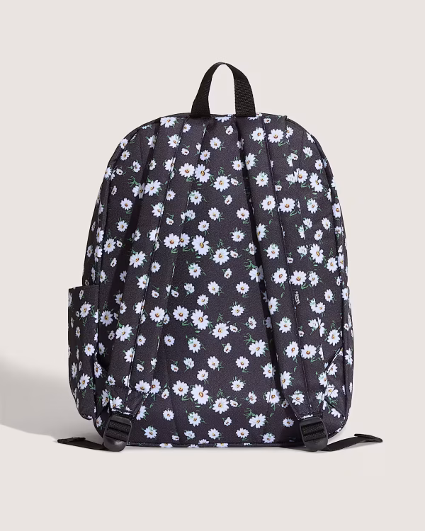 MOCHILA VANS OLD SKOOL FLORES NEGRO - Imagen 5
