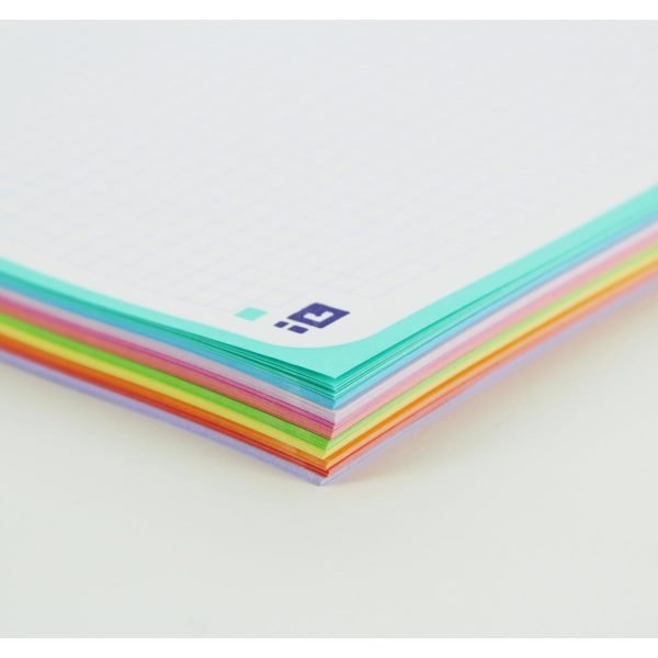 CUADERNO OXFORD TOUCH EUROPEANBOOK 10 COLORES A4 CUADROS 5X5 - Imagen 2