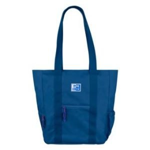 BOLSO TOTE OXFORD B-TRENDY AZUL MARINO