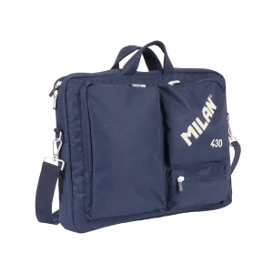 MALETIN PARA PORTÁTIL MILAN SINCE 1918 AZUL MARINO 17 PULGADAS