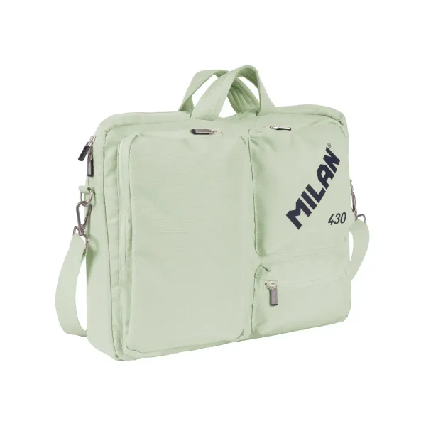 MALETIN PARA PORTÁTIL MILAN SINCE 1918 VERDE 17 PULGADAS
