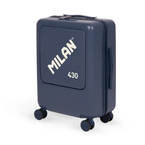 MALETA DE CABINA RIGIDA MILAN 430 AZUL MARINO