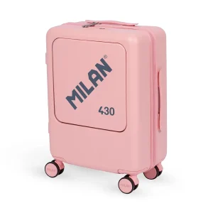 MALETA DE CABINA RIGIDA MILAN 430 ROSA