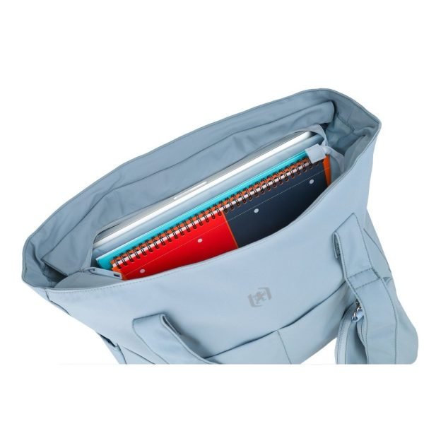 BOLSO OXFORD TOTEBAG ENDLESS DUSTY BLUE - Imagen 2