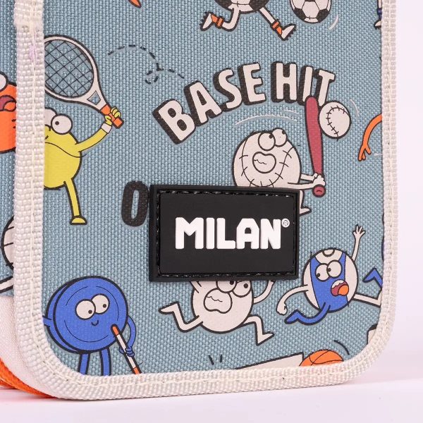 ESTUCHE PLUMIER DOBLE MILAN SERIE SPORTS - Imagen 5