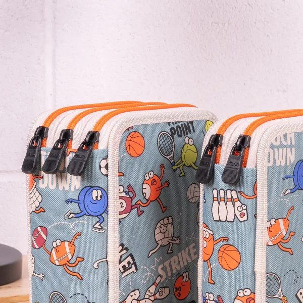 ESTUCHE PLUMIER DOBLE MILAN SERIE SPORTS - Imagen 6