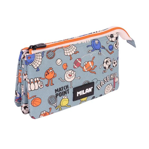 ESTUCHE MILAN 5 COMPARTIMENTOS SERIE SPORT