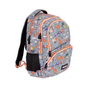 MOCHILA ESCOLAR MILAN 4 CREMALLERAS 25L SERIE SPORTS