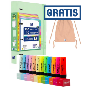 OFERTA PORTABLOC OXFORD XL VERDE + FLUORESCENTES PELIKAN + BOLSA GRATIS