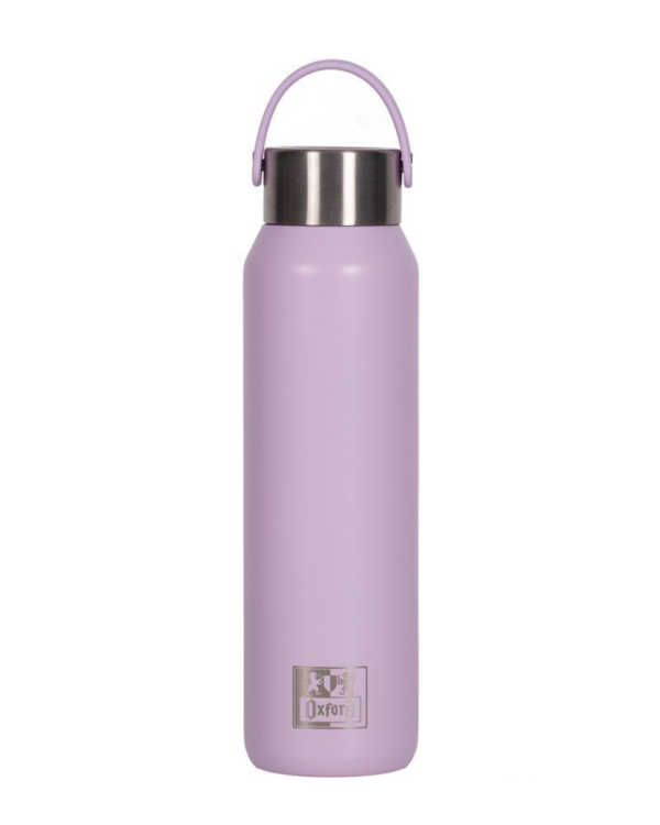 BOTELLA ISOTERMICA OXFORD 600ML LILA PASTEL