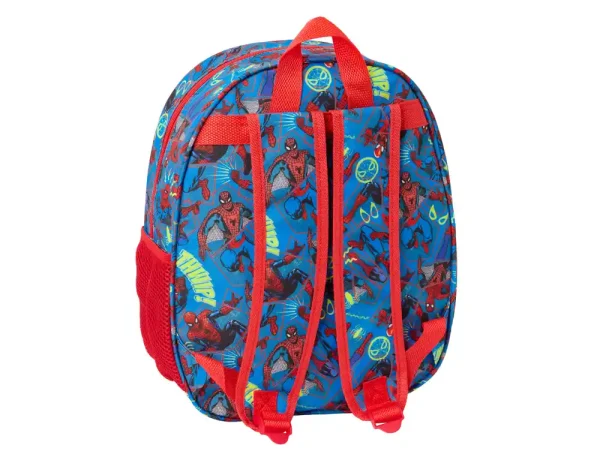 MOCHILA INFANTIL SAFTA SPIDERMAN 3D 330x270x100 MM - Imagen 2