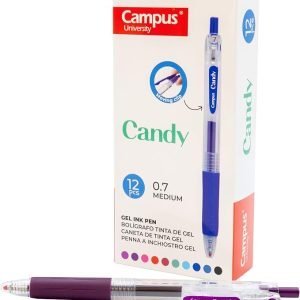 BOLIGRAFO CAM PUS CANDY 12 UD. VIOLETA