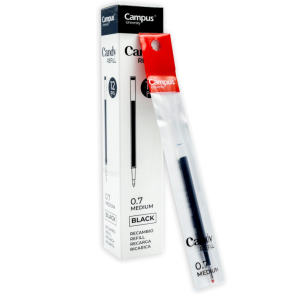 RECAMBIO BOLIGRAFO CAMPUS CANDY 1 UD. NEGRO