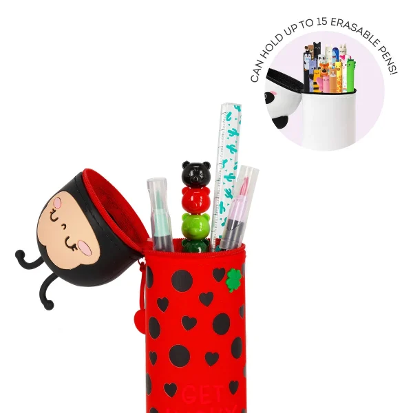 ESTUCHE SILICONA 2-1 LEGAMI LADYBUG " GET LUCKY" - Imagen 3