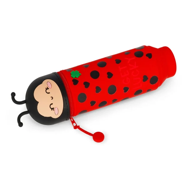 ESTUCHE SILICONA 2-1 LEGAMI LADYBUG " GET LUCKY" - Imagen 4