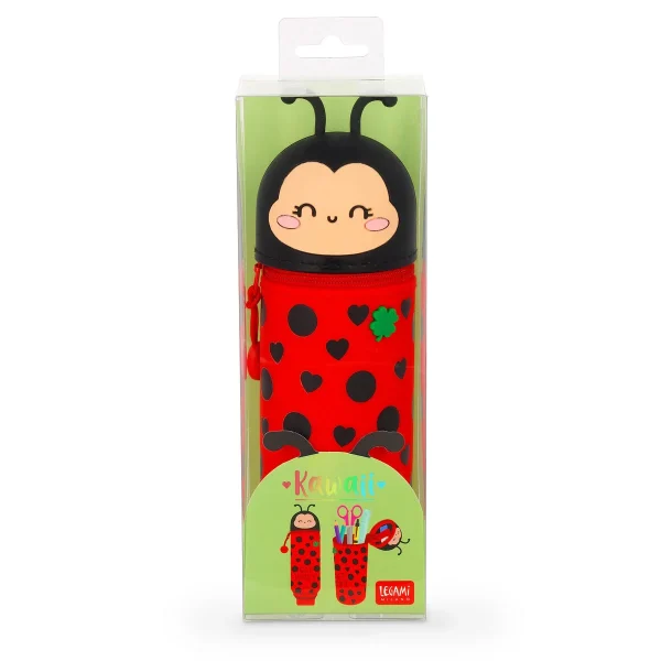 ESTUCHE SILICONA 2-1 LEGAMI LADYBUG " GET LUCKY" - Imagen 5