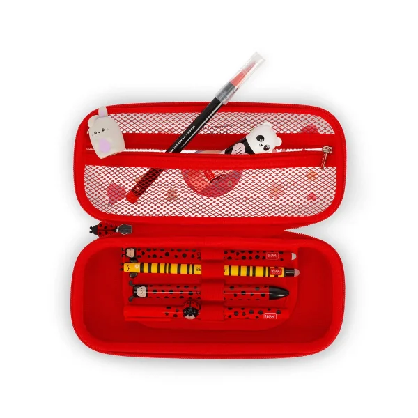 ESTUCHE TRANSPARENTE LEGAMI LADYBUG "GET LUCKY" - Imagen 3