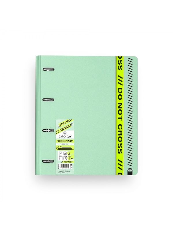 PORTABLOC CARCHIVO POLYFOAM C/RECAM. DO NOT CROSS MINT