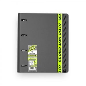 PORTABLOC CARCHIVO POLYFOAM C/RECAM. DO NOT CROSS CHARCOAL