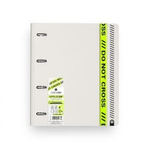 PORTABLOC CARCHIVO POLYFOAM C/RECAM. DO NOT CROSS GREY