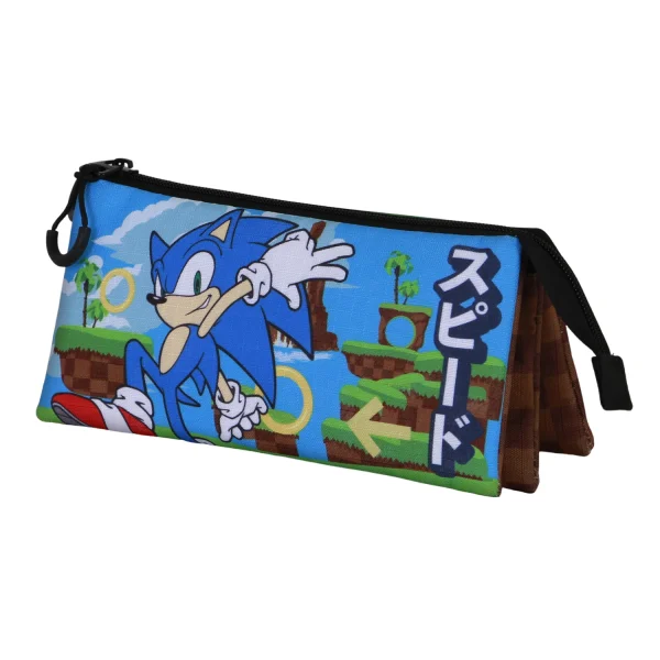 ESTUCHE KARATERMANIA TRIPLE SONIC VIDEOJUEGO