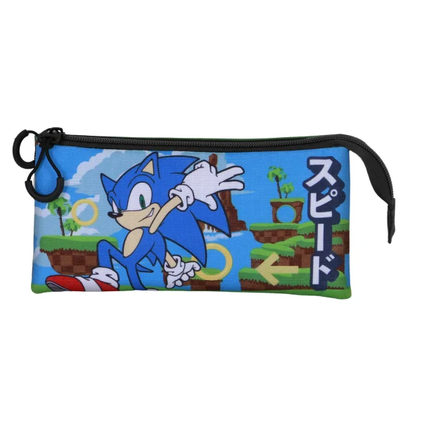 ESTUCHE KARATERMANIA TRIPLE SONIC VIDEOJUEGO - Imagen 2