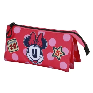 ESTUCHE KARATERMANIA TRIPLE MINNIE ROSA UNIVERSITY
