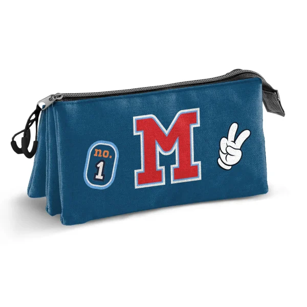 ESTUCHE KARATERMANIA TRIPLE MICKEY UNIVERSITY - Imagen 2