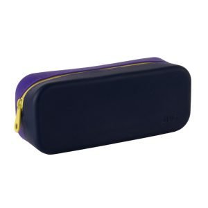 ESTUCHE APLI SILICONA SIMPLE BICOLOR MORADO OSCURO Y MORADO