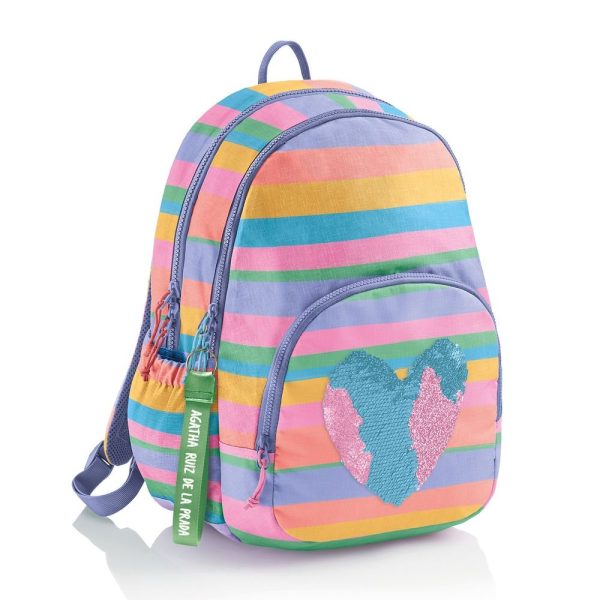 MOCHILA MIQUELRIUS ESCOLAR TRIPLE 41X28 OSLO ARP COLORFUL