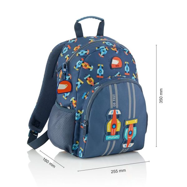 MOCHILA MIQUELRIUS INFANTIL DOBLE LONDON RECICLADA 35X25 GRAND PRIX - Imagen 2