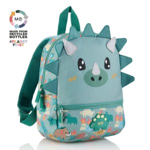 MOCHILA MIQUELRIUS GUARDERIA 28X21 RECICLADA DINO ROAR