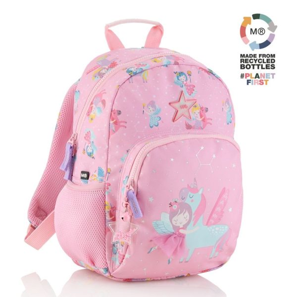 MOCHILA MIQUELRIUS INFANTIL DOBLE LONDON RECICLADA 35X25 FAIRIES