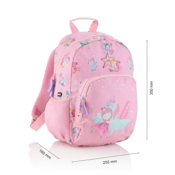 MOCHILA MIQUELRIUS INFANTIL DOBLE LONDON RECICLADA 35X25 FAIRIES - Imagen 2