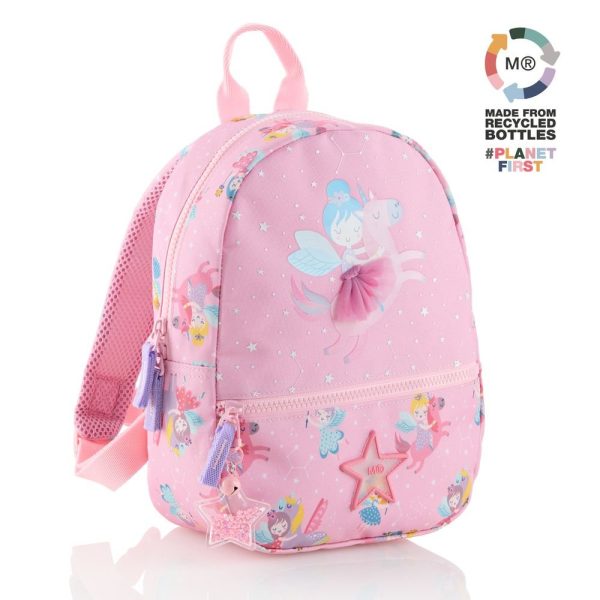 MOCHILA MIQUELRIUS GUARDERIA 28X21 RECICLADA FAIRIES