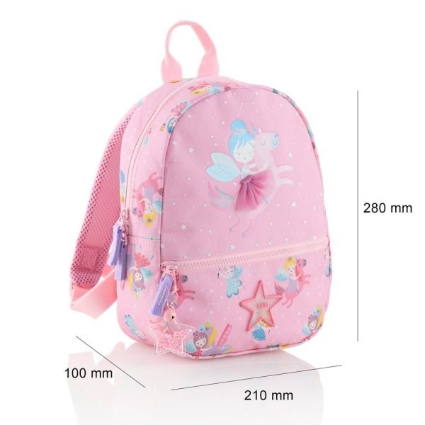 MOCHILA MIQUELRIUS GUARDERIA 28X21 RECICLADA FAIRIES - Imagen 2