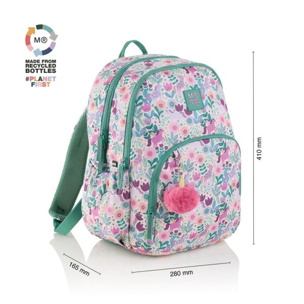 MOCHILA MIQUELRIUS ESCOLAR TRIPLE 41X28 OSLO MAGIC UNICORN - Imagen 2