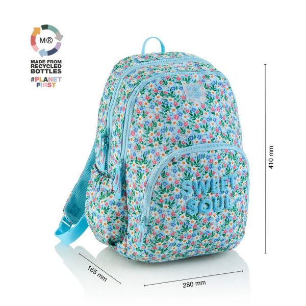 MOCHILA MIQUELRIUS ESCOLAR TRIPLE 41X28 OSLO SWEET SOUL - Imagen 2
