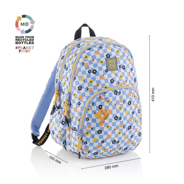 MOCHILA MIQUELRIUS ESCOLAR TRIPLE 41X28 OSLO SQUARE IT - Imagen 2